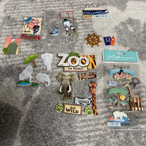 Michaels Scrapbook Stickers Bundle 21 pages - Picture 11 of 12